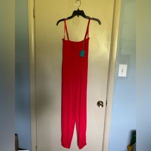 Posh Peanut Jumpsuit Red NWT M